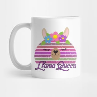 Llama Queen Mug